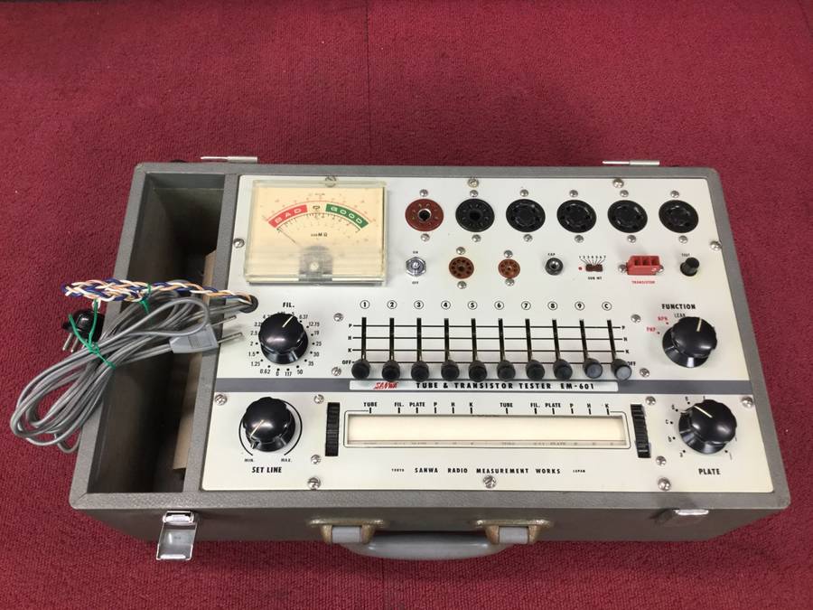 SANWA 真空管 サンワ トランジスター 試験 - Yahoo!オークション 三和